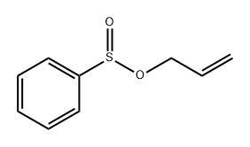Benzenesulfinic acid, 2-propen-1-yl ester 구조식 이미지