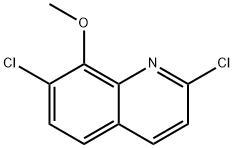 2,7-dichloro-8-methoxyquinoline Structure
