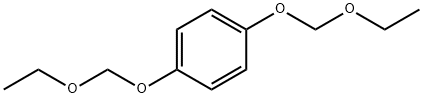 Benzene, 1,4-bis(ethoxymethoxy)- Structure