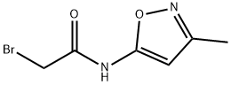 Acetamide, 2-bromo-N-(3-methyl-5-isoxazolyl)- 구조식 이미지