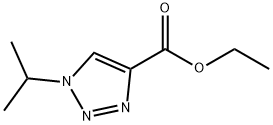 1H-1,2,3-Triazole-4-carboxylic acid, 1-(1-methylethyl)-, ethyl ester Structure