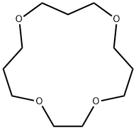 1,4,8,12-Tetraoxacyclopentadecane Structure