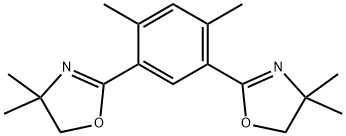 Oxazole, 2,2'-(4,6-dimethyl-1,3-phenylene)bis[4,5-dihydro-4,4-dimethyl- Structure