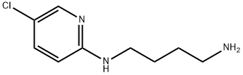 1,4-Butanediamine, N1-(5-chloro-2-pyridinyl)- Structure