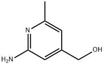 4-Pyridinemethanol, 2-amino-6-methyl- Structure