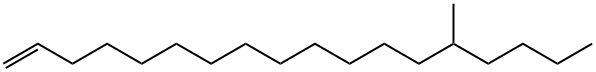 1-Octadecene, 14-methyl- Structure