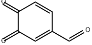 1,5-Cyclohexadiene-1-carboxaldehyde, 3,4-dioxo- Structure