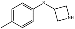 3-[(4-Methylphenyl)sulfanyl]azetidine 구조식 이미지