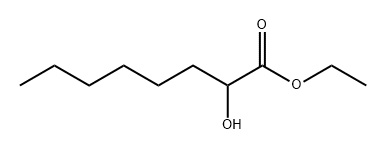 Octanoic acid 2-hydroxyethyl ester Structure