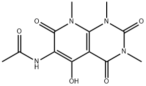 Acetamide, N-?(1,?2,?3,?4,?7,?8-?hexahydro-?5-?hydroxy-?1,?3,?8-?trimethyl-?2,?4,?7-?trioxopyrido[2,?3-?d]?pyrimidin-?6-?yl)?- Structure