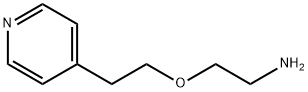 Ethanamine, 2-[2-(4-pyridinyl)ethoxy]- Structure