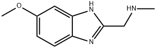 1H-Benzimidazole-2-methanamine, 6-methoxy-N-methyl- Structure