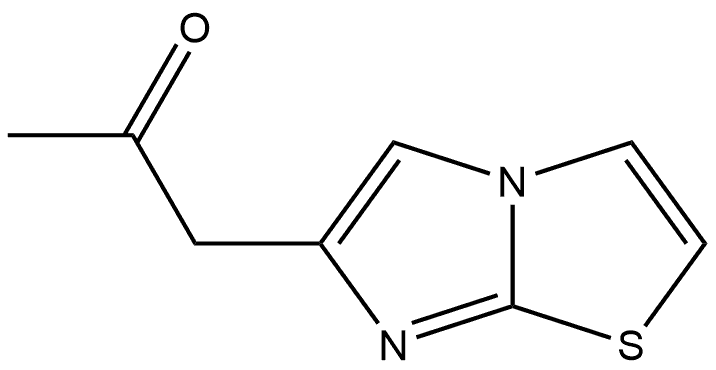 1-Imidazo[2,1-b]thiazol-6-yl-2-propanone Structure