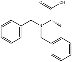 L-Alanine, N,N-bis(phenylmethyl)- Structure