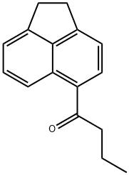 1-(1,2-Dihydroacenaphthylen-5-yl)butan-1-one Structure