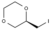 1,4-Dioxane, 2-(iodomethyl)-, (2R)- Structure