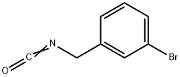 Benzene, 1-bromo-3-(isocyanatomethyl)- 구조식 이미지