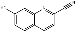 2-Quinolinecarbonitrile, 7-hydroxy- 구조식 이미지