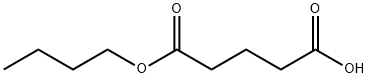 Pentanedioic acid, 1-butyl ester Structure