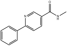 N-methyl-6-phenylnicotinamide Structure