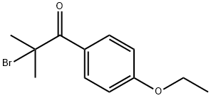 1-Propanone, 2-bromo-1-(4-ethoxyphenyl)-2-methyl- Structure