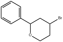 4-Bromotetrahydro-2-phenyl-2H-pyran Structure