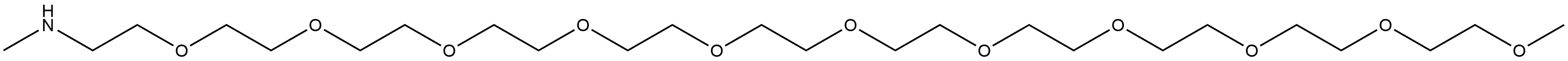 mPEG11-NHMe Structure