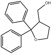 3-Furanmethanol, tetrahydro-2,2-diphenyl- Structure