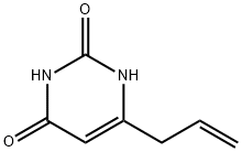 2,4(1H,3H)-Pyrimidinedione, 6-(2-propen-1-yl)- Structure