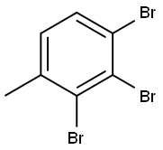 Benzene, 1,2,3-tribromo-4-methyl- 구조식 이미지