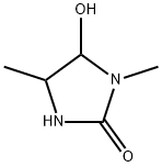 2-Imidazolidinone, 5-hydroxy-1,4-dimethyl- 구조식 이미지