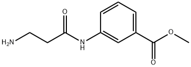 Methyl 3-(beta-alanylamino)benzoate Structure