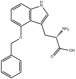 Tryptophan, 4-(benzyloxy)- (7CI) Structure