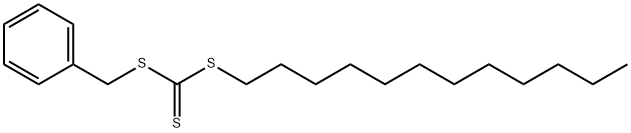 Carbonotrithioic acid, dodecyl phenylmethyl ester 구조식 이미지