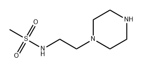 Methanesulfonamide, N-[2-(1-piperazinyl)ethyl]- Structure