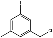 Benzene, 1-(chloromethyl)-3-iodo-5-methyl- Structure