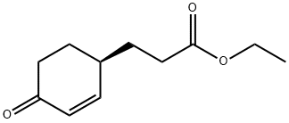 4-OXO-2-CYCLOHEXENE-1-PROPANOIC ACID ETHYLESTER Structure