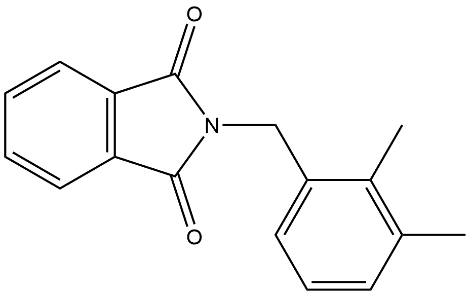 2-[(2,3-Dimethylphenyl)methyl]-1H-isoindole-1,3(2H)-dione Structure