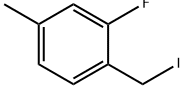 Benzene, 2-fluoro-1-(iodomethyl)-4-methyl- Structure