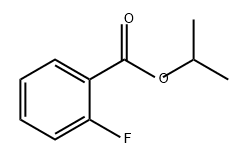 Benzoic acid, 2-fluoro-, 1-methylethyl ester Structure