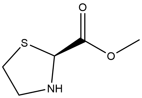 methyl (S)-thiazolidine-2-carboxylate Structure