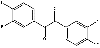 1,2-Ethanedione, 1,2-bis(3,4-difluorophenyl)- Structure