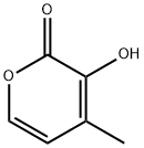 2H-Pyran-2-one, 3-hydroxy-4-methyl- Structure