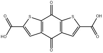 Benzo[1,2-b:5,4-b']dithiophene-2,6-dicarboxylic acid, 4,8-dihydro-4,8-dioxo- Structure