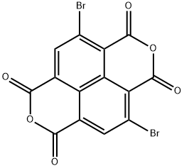 [2]Benzopyrano[6,5,4-def][2]benzopyran-1,3,6,8-tetrone, 4,10-dibromo- Structure