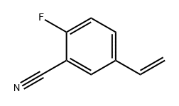 Benzonitrile, 5-ethenyl-2-fluoro- 구조식 이미지