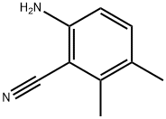 Benzonitrile, 6-amino-2,3-dimethyl- Structure