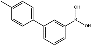 (4'-Methyl-[1,1'-biphenyl]-3-yl)boronic acid Structure