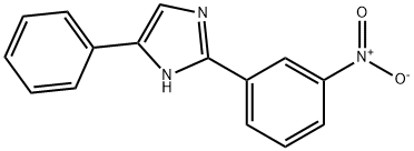 1H-Imidazole, 2-(3-nitrophenyl)-5-phenyl- Structure