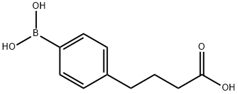 Benzenebutanoic acid, 4-borono- Structure